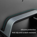Aluminum Vertical Laptop Stand Laptop Holder Compatible with MacBook/iPad and More Notebook Laptops